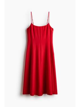 H&M - Women Red Strappy Midi Dress