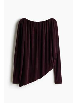 H&M - Women Purple Draped Top