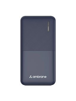 Ambrane - PP-111 10000mAh Lithium Polymer Power Bank (Blue)