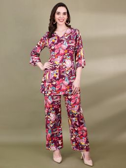 CHETI - Red Women Printed Co-Ord Set
