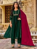 Green color option, Currently selected
