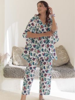 Sooti Syahi - Green Azure Hand Block Printed Co-Ord Set