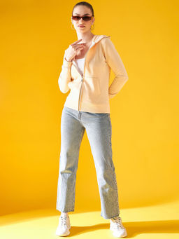 98 Degree North - Womens Zipper Hooded Sweatshirt