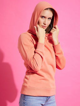 98 Degree North - Womens Solid Hooded Sweatshirt