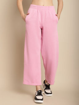 NOBARR - Light Pink Straight Leg Trousers