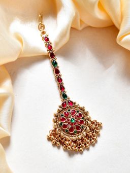 Voylla - Gold Opulence Lavanya Temple Maang Tika