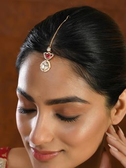 Voylla - Kundan Elegance Chandni Maangtika