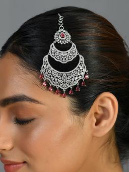 Voylla - Sultana American Diamond Paasa Maangtikka