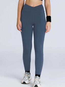 Cava Athleisure - Steel Grey Hourglass Snug Leggings