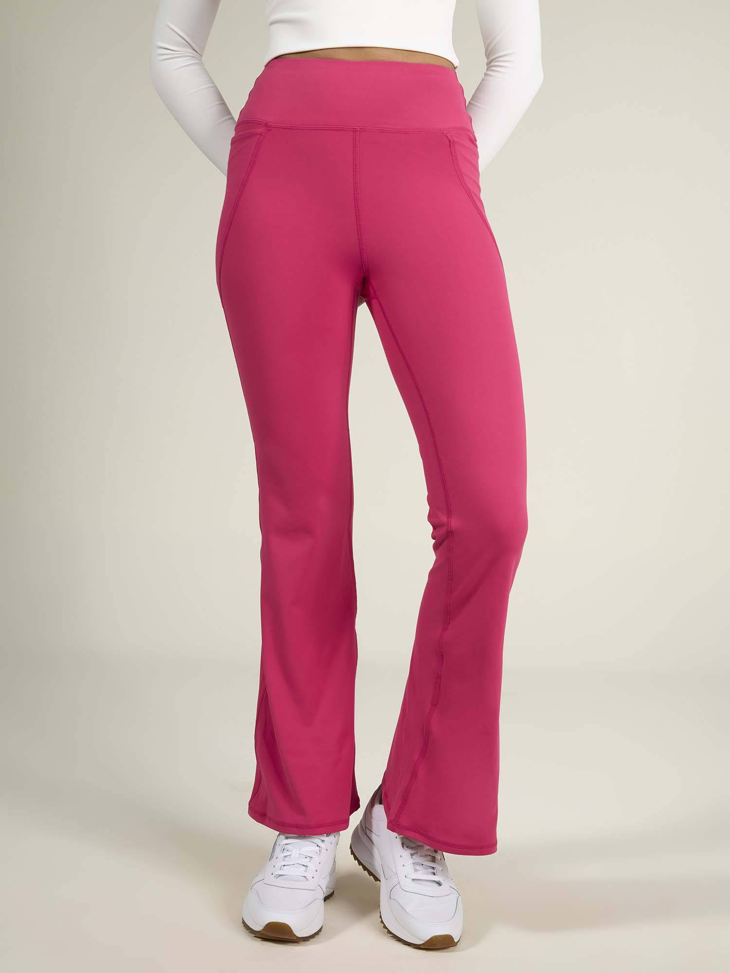 cava athleisure Hot Pink Tall Sculpt Bootcut Leggings-picture-10