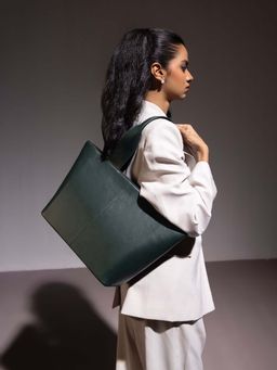 ZAMANA - Women The Isley Tote Bag - Emerald Green
