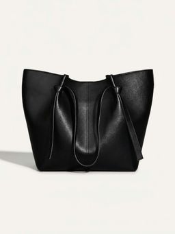 ZAMANA - Women The Madeleine Tote Bag With Pouch - Black