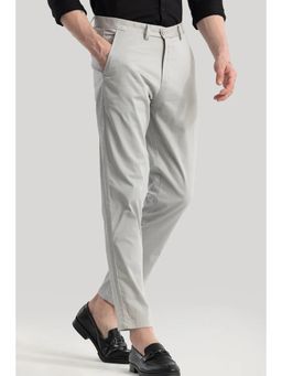 Snitch - Urban Stride Light Grey Slim Fit Trouser