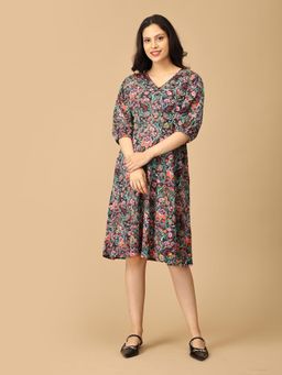 The Mom Store - Gloaming Garden Maternity And Nursing Dress