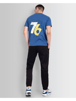 DCYPHR - Borngreat 76 Printed T-Shirt - Cloisonne Blue