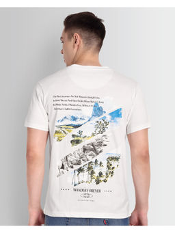 DCYPHR - Wander Forever Typography T-shirt- Bright White