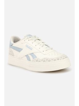 Reebok - Women Court Advance Bold Classics Sneaker Shoes-Cream