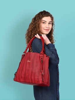 Lavie - Faroe Women's Large Satchel (Red) (L)
