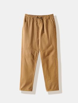 R&B - Khaki Regular Plain Trouser