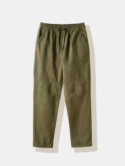 R&B - Olive Regular Plain Trouser