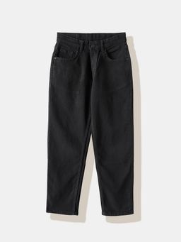 R&B - Charcoal Regular Plain Jeans