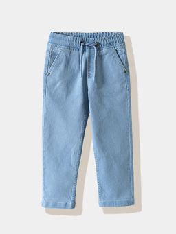 R&B - Blue Regular Plain Jeans