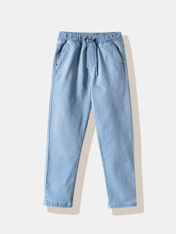 R&B - Blue Regular Plain Jeans