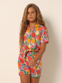 VERO MODA - Printed Regular Length Casual Shirt