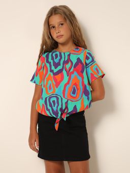 VERO MODA - Baisc Printed Playful Top