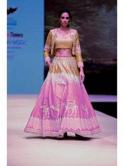 Leela by A - The Month Lehenga With Choli And Jacket