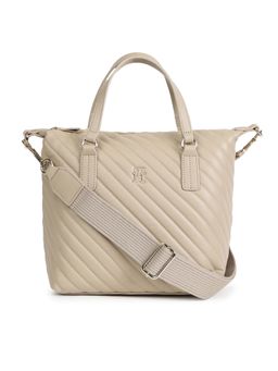 Tommy Hilfiger - Women Beige Stripes Handbag