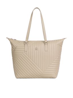 Tommy Hilfiger - Women Beige Textured Tote Bag