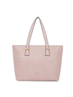 Lavie - Women Pink Printed Tote Bag (L)