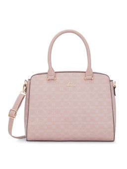 Lavie - Women Pink Printed Satchel Bag (M)