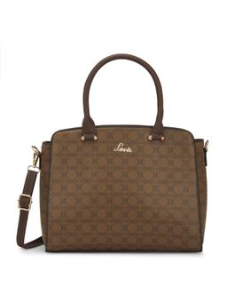Lavie - Women Brown Printed Satchel Bag (M)