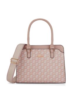 Lavie - Women Pink Printed Satchel Bag (M)