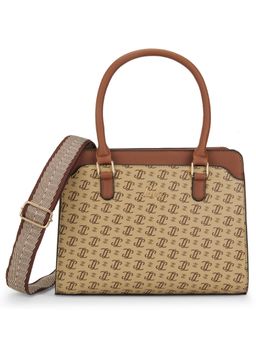 Lavie - Women Brown Printed Satchel Bag (M)