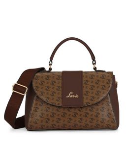 Lavie - Women Brown Printed Satchel Bag (M)