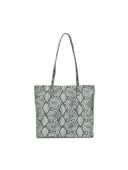 Lavie - Women Black Textured Tote Bag (L)