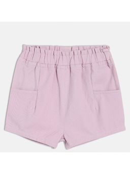 MINI KLUB - Baby Girls Cotton Solid Shorts