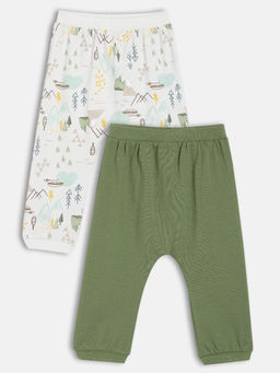 MINI KLUB - Cotton Full Length Novelty Knit Joggers (Pack of 2)