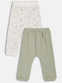 MINI KLUB - Cotton Full Length Joggers (Pack of 2)