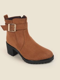 Metro - Women Tan Casual Boots