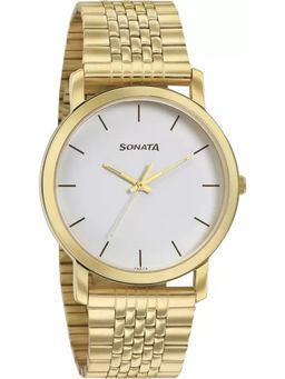Sonata - Round Dial Analog Watch for Men_NP99701YM01