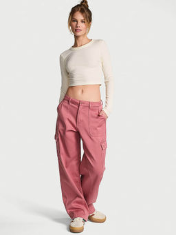 Victoria's Secret - Pink Utility Cargo Pants