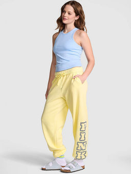 Victoria's Secret - Yellow Ivy Fleece Campus Sweatpants