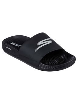 SKECHERS - Men Black Hyper Slide Sliders