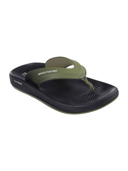 SKECHERS - Men Green Hyper Slide Flipflops