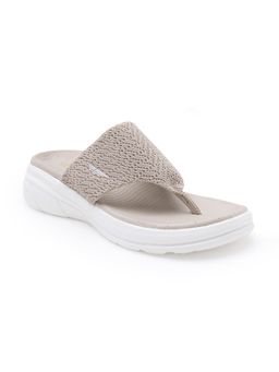 Red Tape - Women Textured Beige Sports Sandal