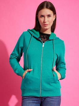 98 Degree North - Women Zipper Hooded Sweatshirt